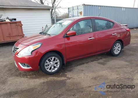 2017 Nissan Versa 1.6 Sv z USA, uszkodzony, nr VIN 3N1CN7APXHL809526